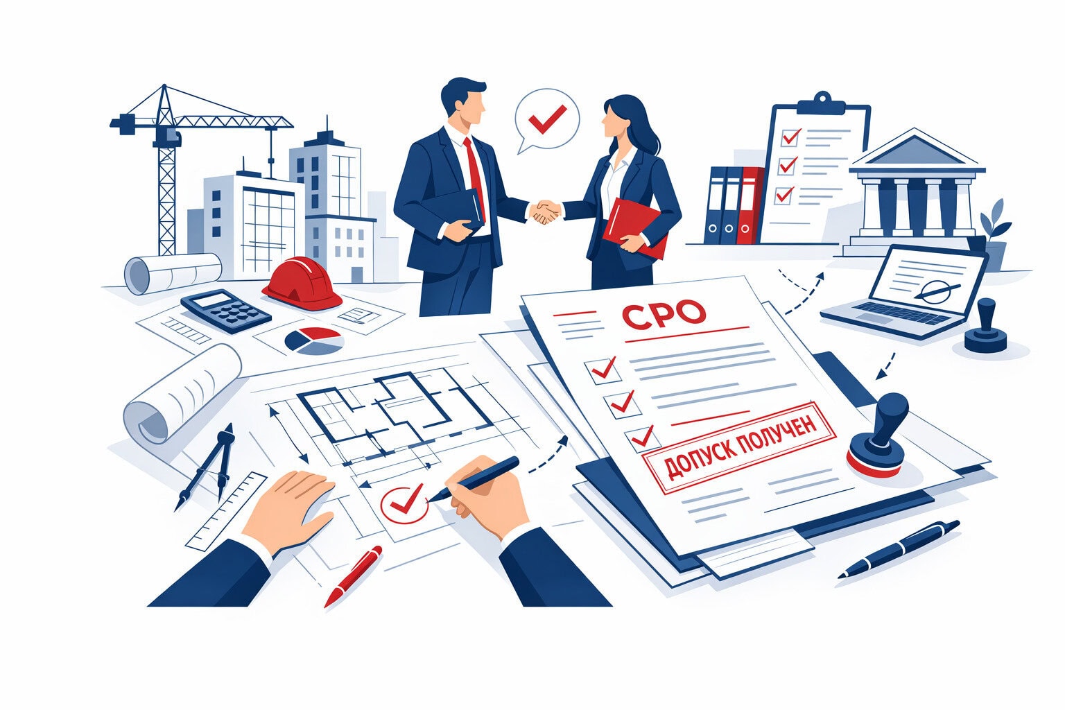 Как получить допуск СРО на проектирование?