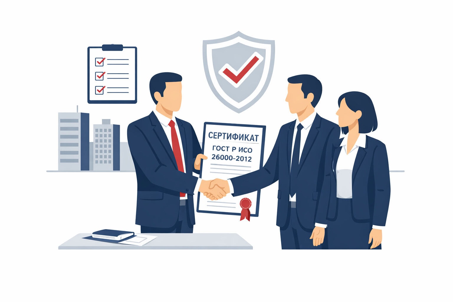 Порядок оформления сертификата ГОСТ Р ИСО 26000-2012 в Москве