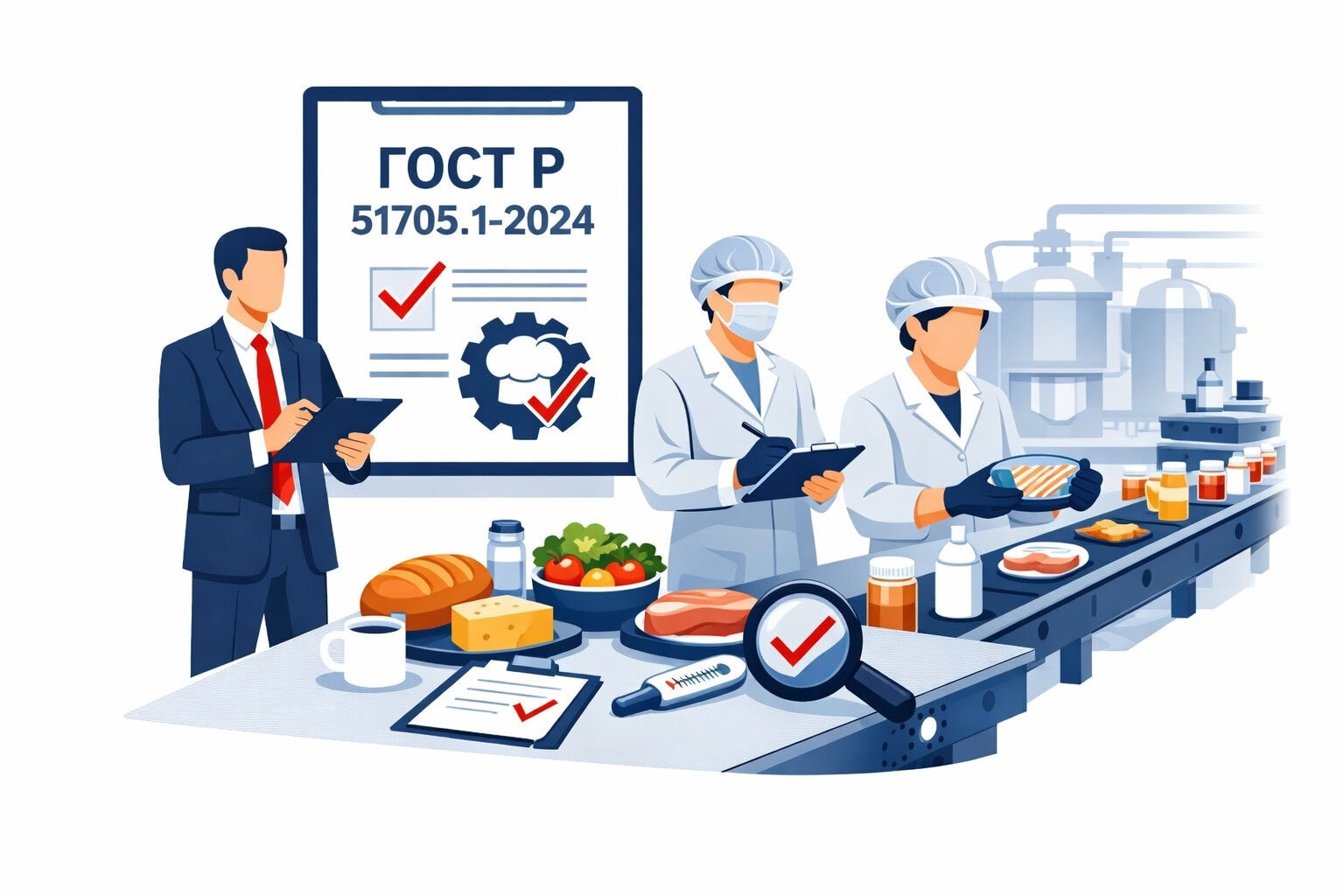 Оформление ГОСТ Р 51705.1 2024 ХАССП в Москве